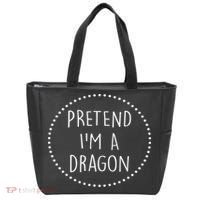 Pretend Im A Dragon Halloween Costume Tote Bag thumb 0