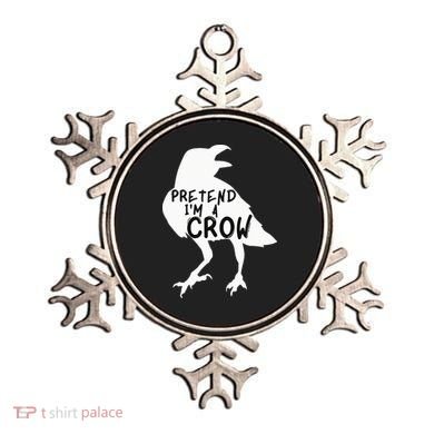 PRETEND I'M A CROW Funny Lazy Halloween Costume CROW Ornament