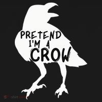 PRETEND I'M A CROW Funny Lazy Halloween Costume CROW Baby Bodysuit thumb 2