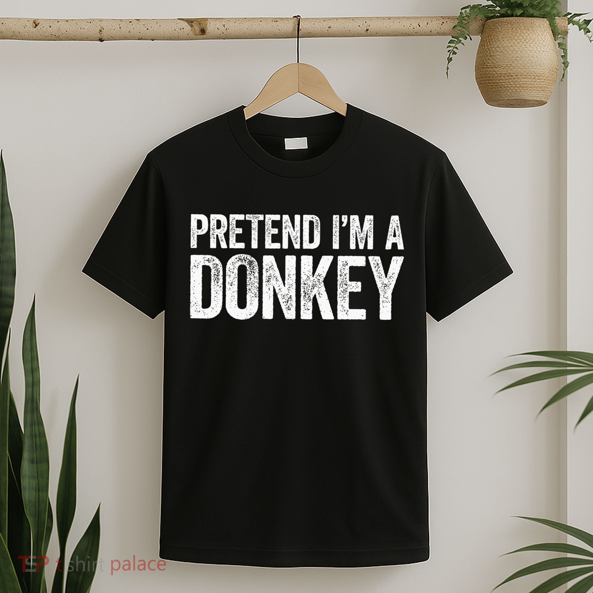 Pretend IM A Donkey Matching Costume T-Shirt