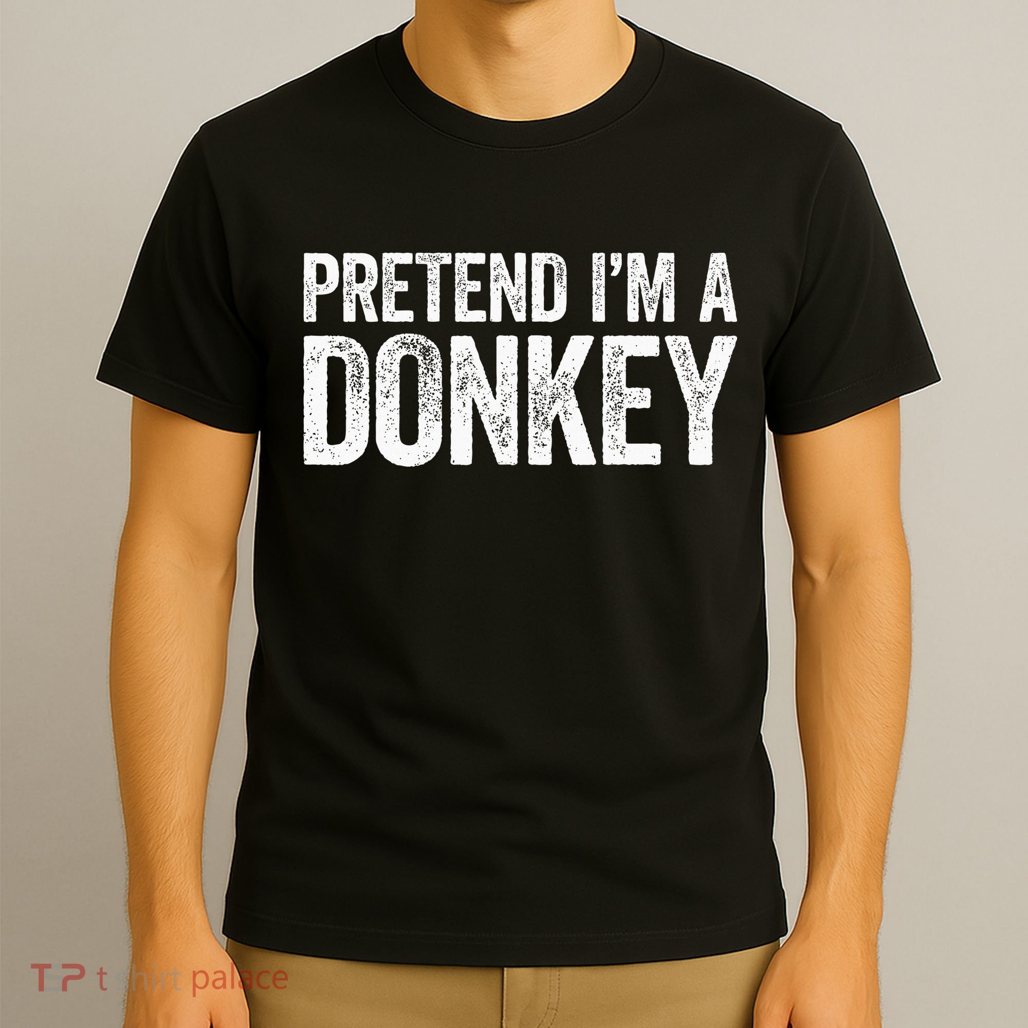 Pretend IM A Donkey Matching Costume T-Shirt