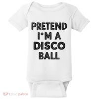 Pretend IM A Disco Ball Baby Bodysuit thumb 0