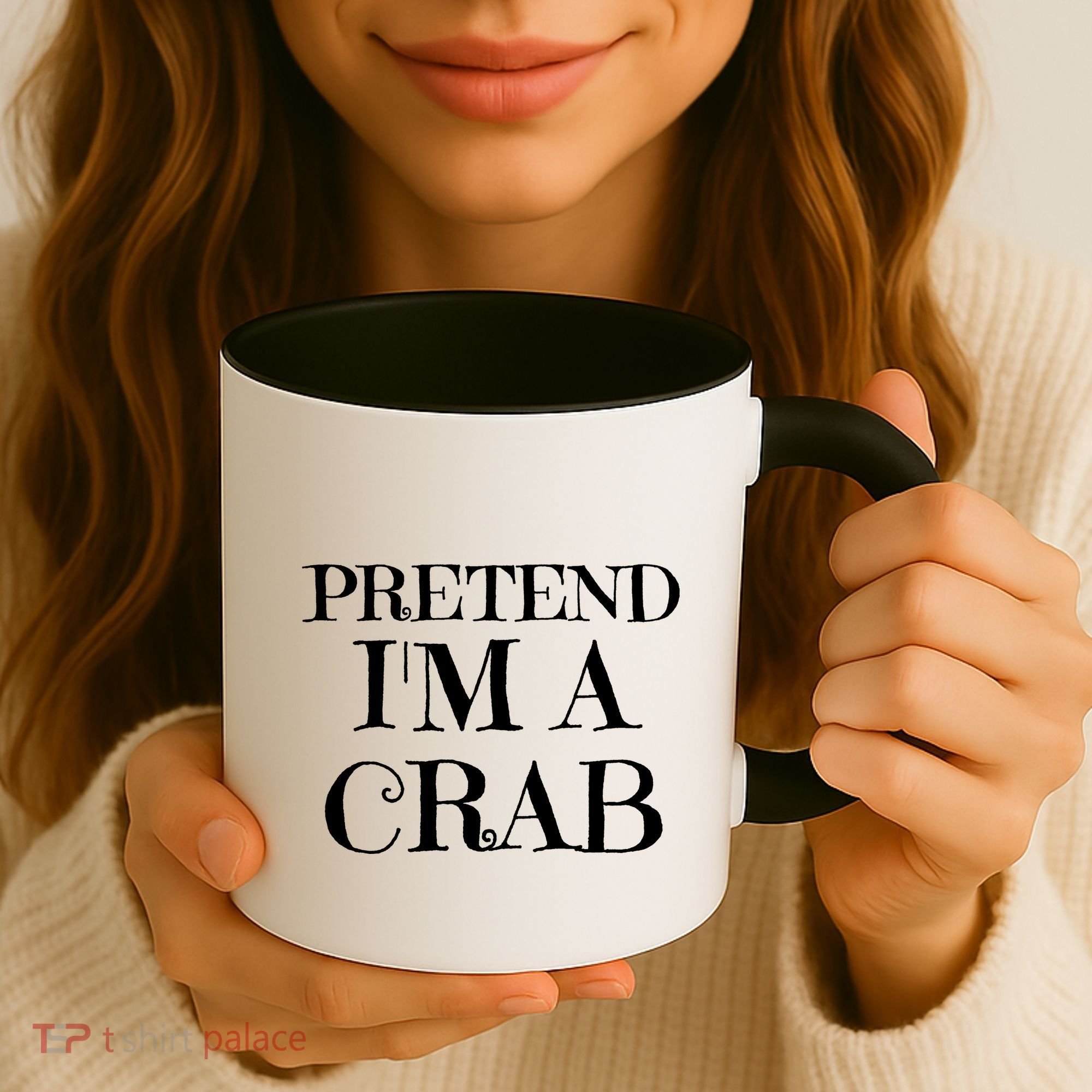 Pretend I'm A Crab Funny Gag Costume Gift Coffee Mug