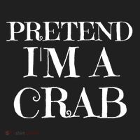 Pretend I'm A Crab Funny Gag Costume Gift Beanie thumb 2
