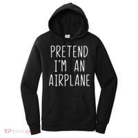 Pretend I'm Airplane Costume Halloween Lazy Easy Air Plane Women's Hoodie thumb 0