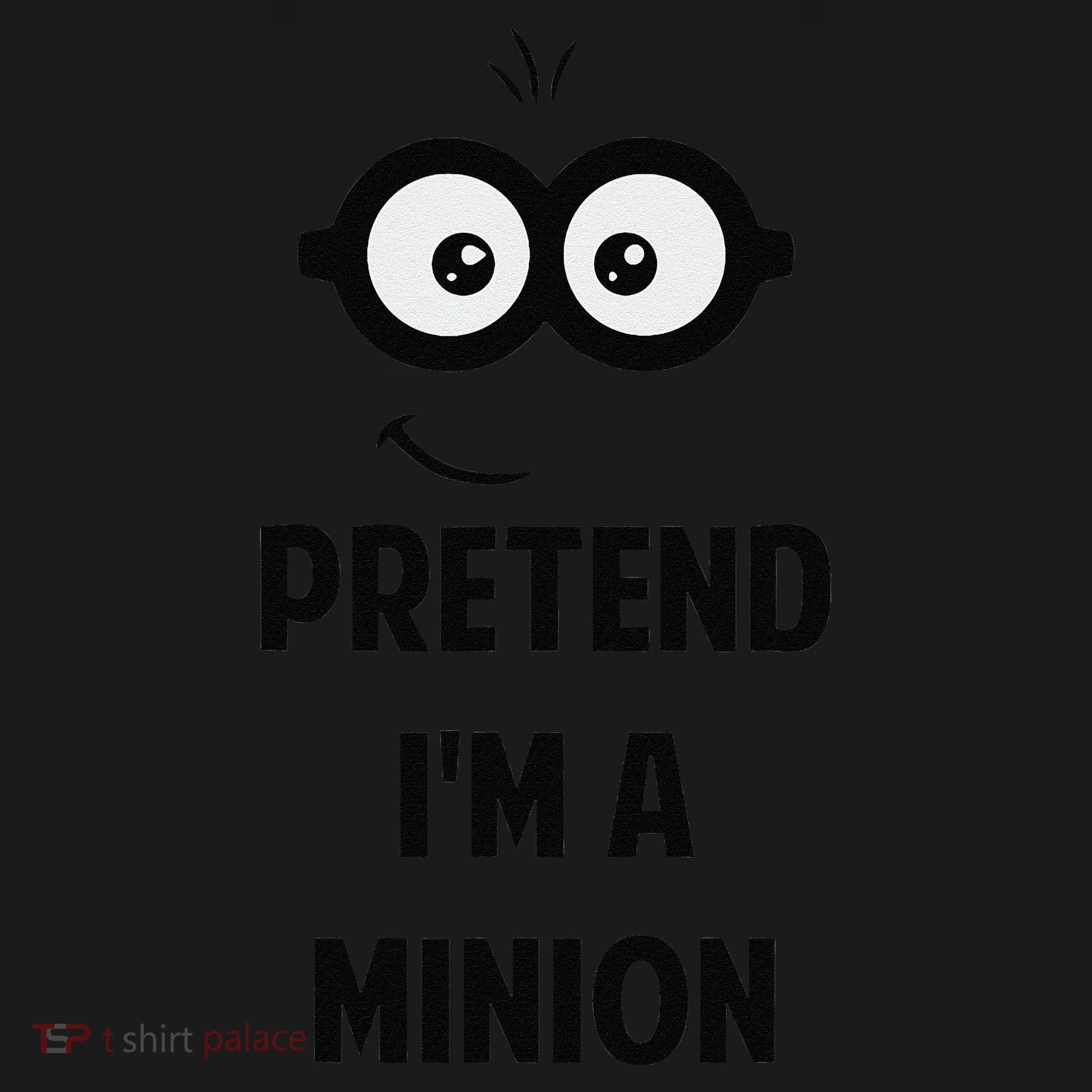 Pretend IM A Minion Costume Party Funny Halloween Minion Women's Tank Top