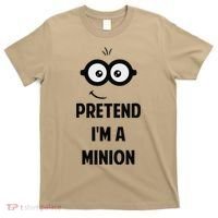 Pretend IM A Minion Costume Party Funny Halloween Minion T-Shirt thumb 0