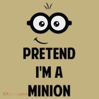 Pretend IM A Minion Costume Party Funny Halloween Minion T-Shirt thumb 7