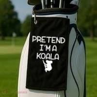 Pretend I'm A Kola Golf Towel thumb 2