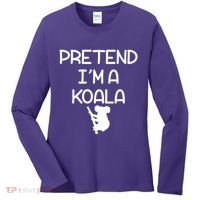 Pretend I'm A Kola Women's Long Sleeve Shirt thumb 0