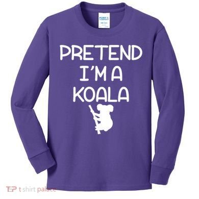 Pretend I'm A Kola Kids Long Sleeve Shirt