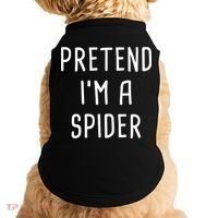Pretend I'm A Spider Halloween Costume Doggie Tank thumb 0