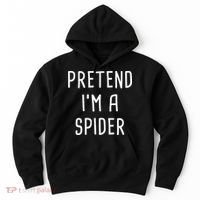 Pretend I'm A Spider Halloween Costume Hoodie thumb 0