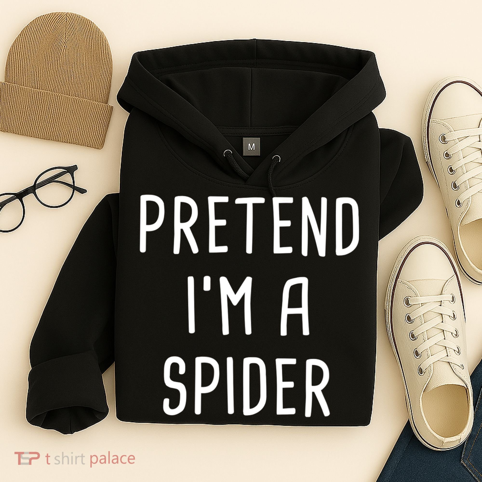 Pretend I'm A Spider Halloween Costume Hoodie