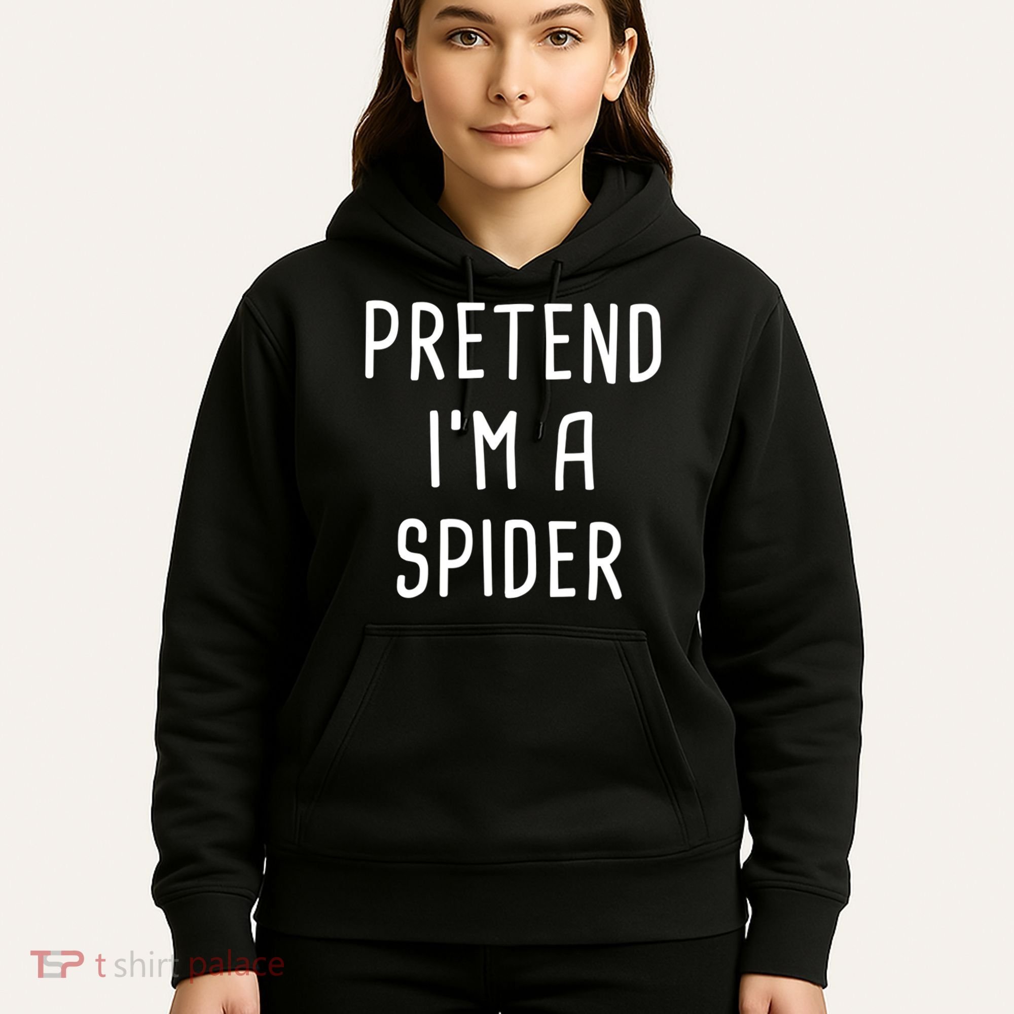Pretend I'm A Spider Halloween Costume Hoodie