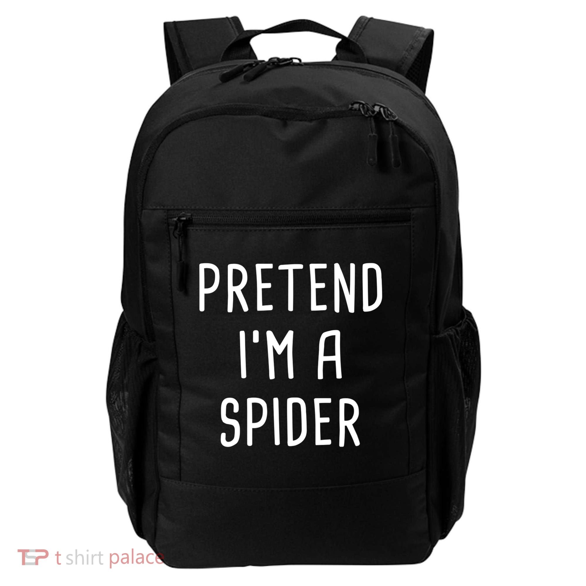 Pretend I'm A Spider Halloween Costume Backpack