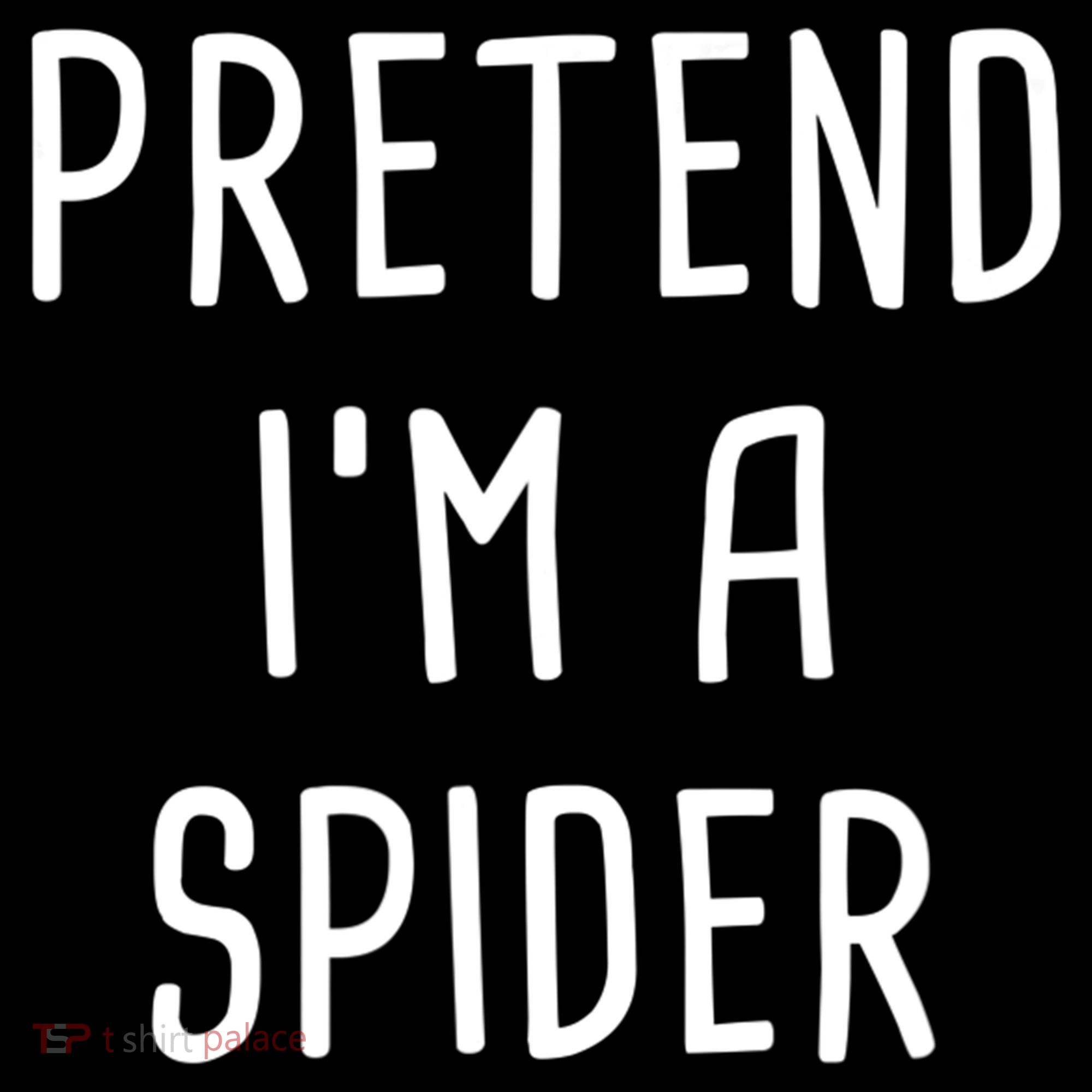 Pretend I'm A Spider Halloween Costume Women's Hoodie