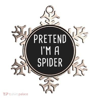Pretend I'm A Spider Halloween Costume Ornament