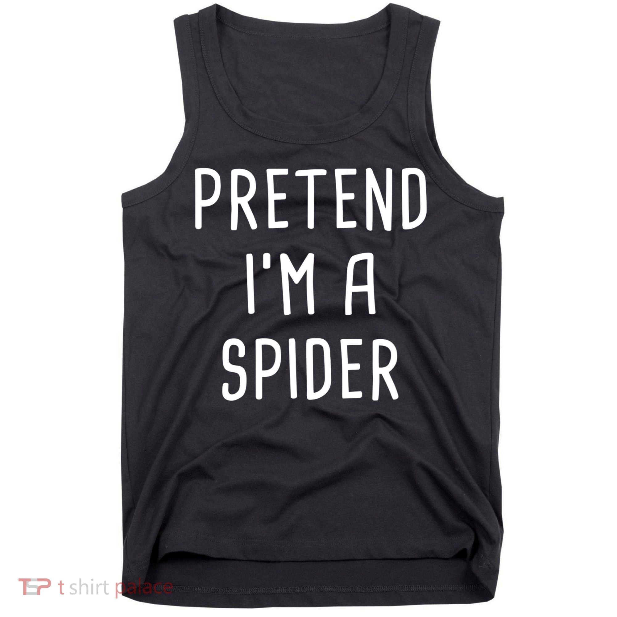 Pretend I'm A Spider Halloween Costume Tank Top