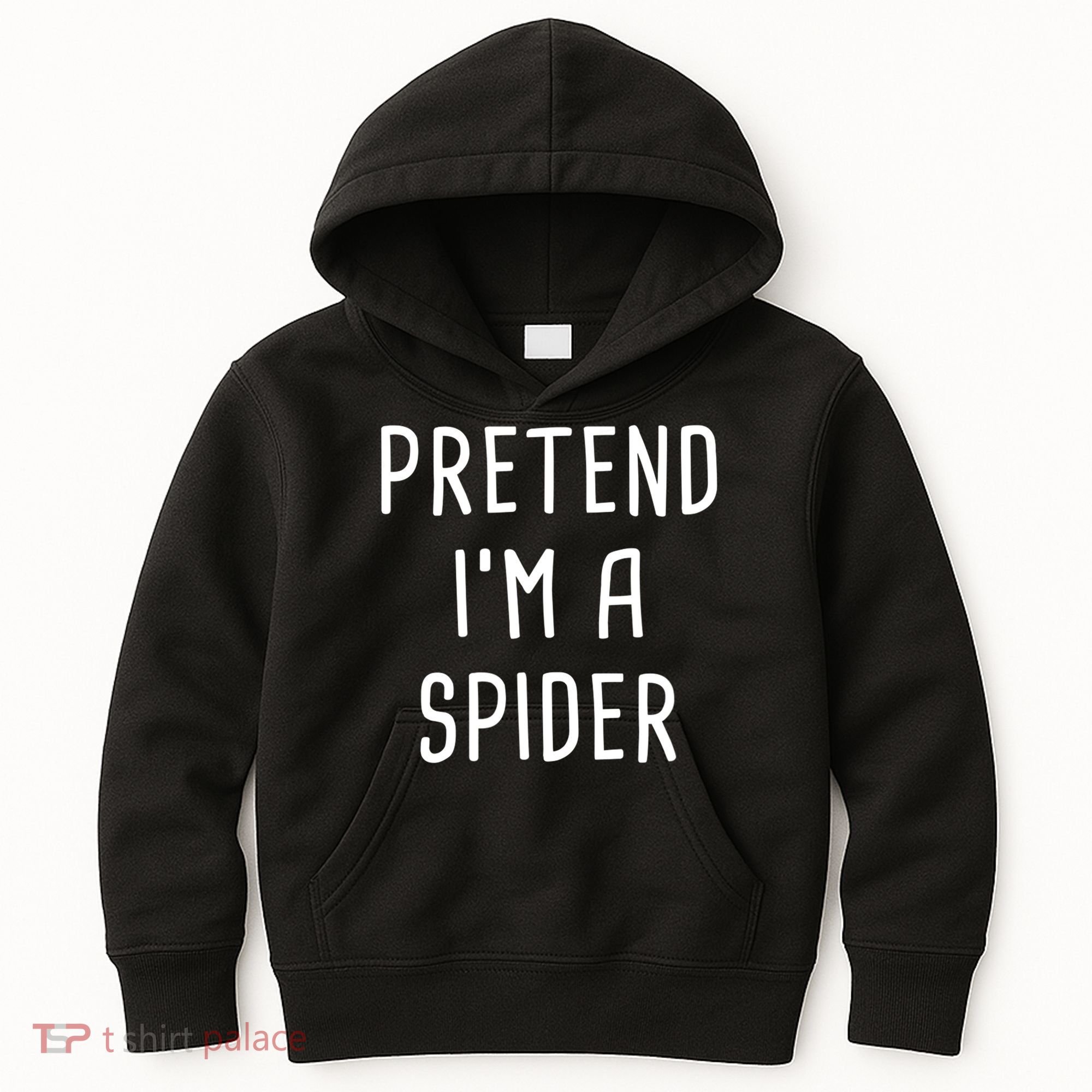Pretend I'm A Spider Halloween Costume Kids Hoodie