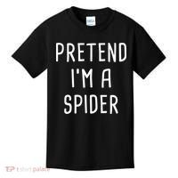 Pretend I'm A Spider Halloween Costume Kids T-Shirt thumb 0