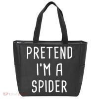 Pretend I'm A Spider Halloween Costume Tote Bag thumb 0