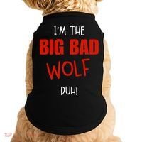 Pretend I'm a wolf costume Halloween party Doggie Tank thumb 0