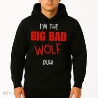 Pretend I'm a wolf costume Halloween party Hoodie thumb 2