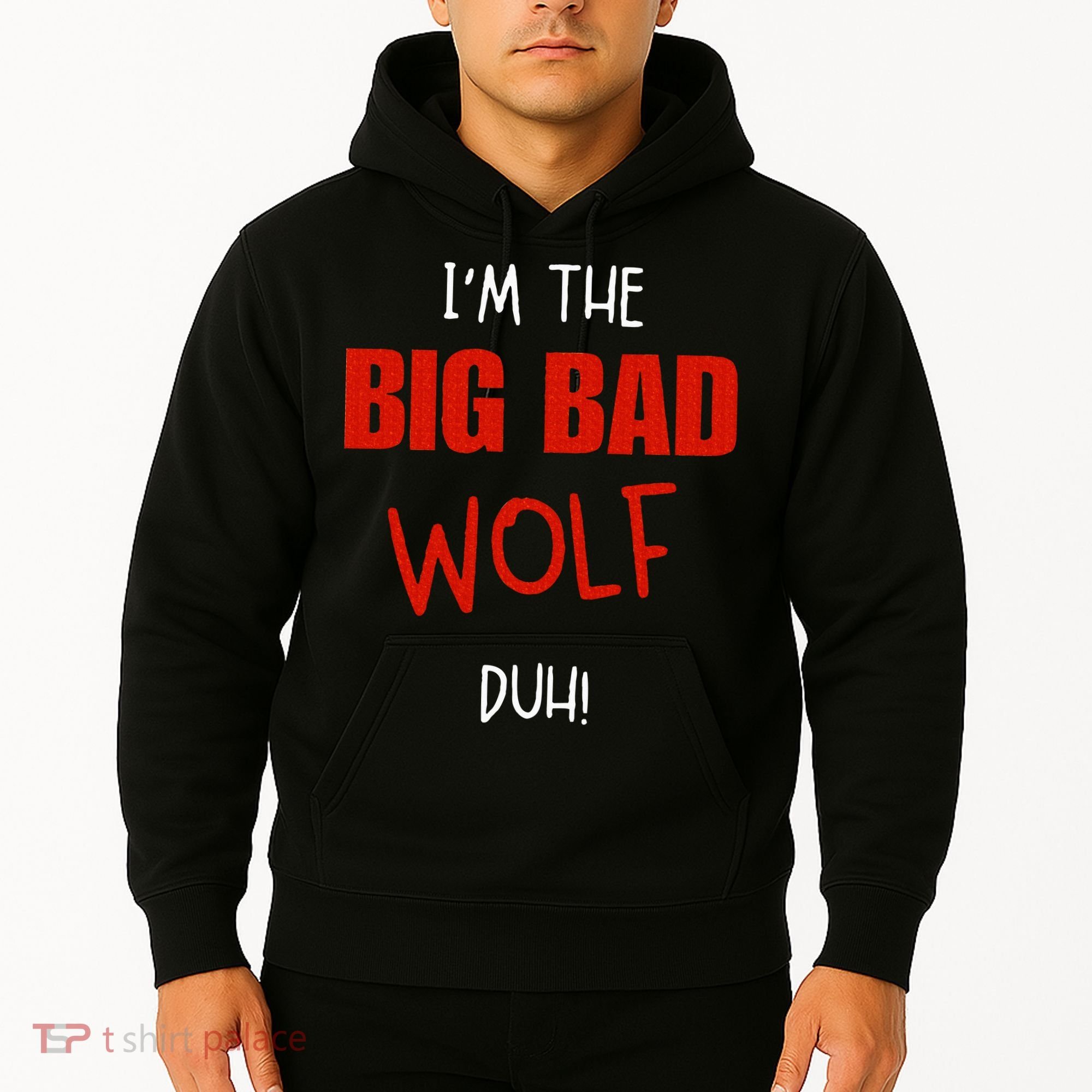 Pretend I'm a wolf costume Halloween party Hoodie