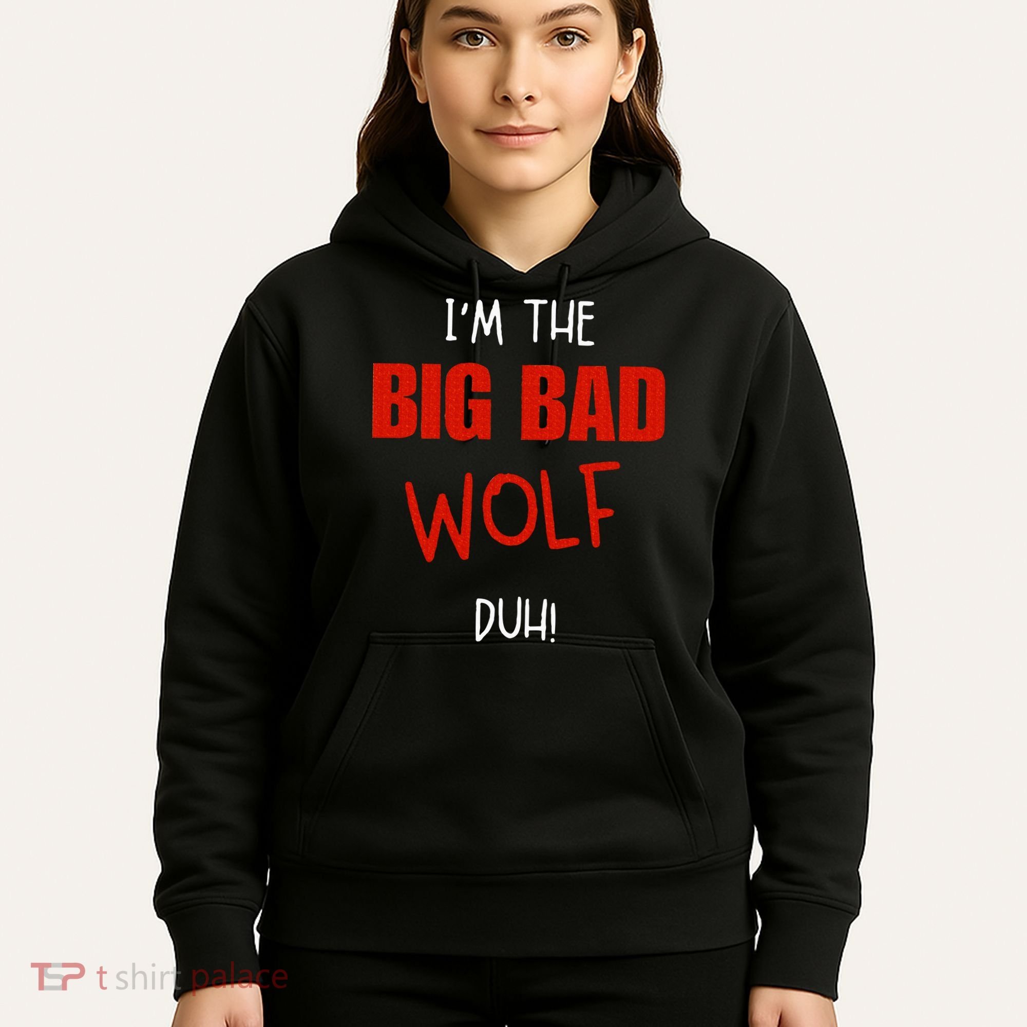 Pretend I'm a wolf costume Halloween party Hoodie