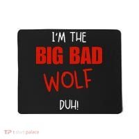 Pretend I'm a wolf costume Halloween party Mousepad thumb 0