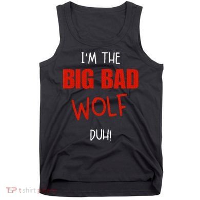 Pretend I'm a wolf costume Halloween party Tank Top