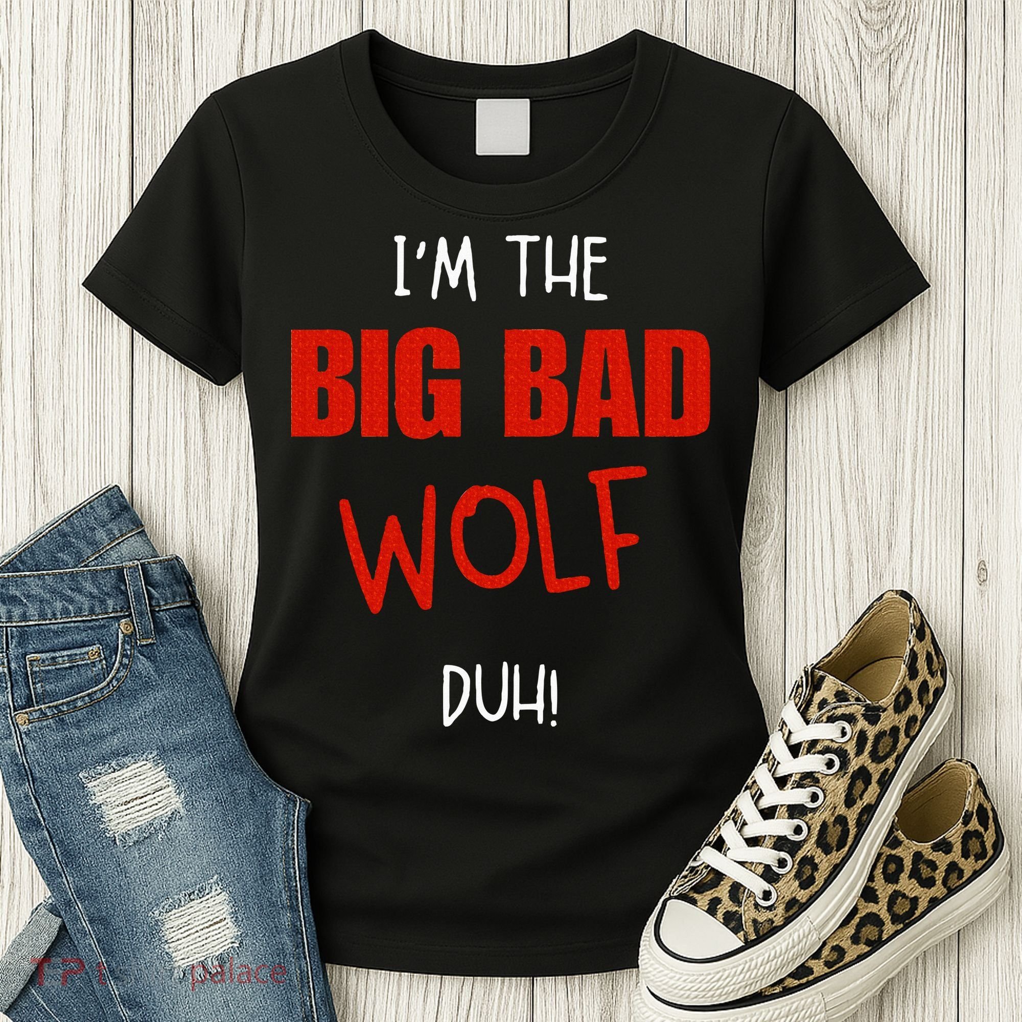 Pretend I'm a wolf costume Halloween party Women's T-Shirt