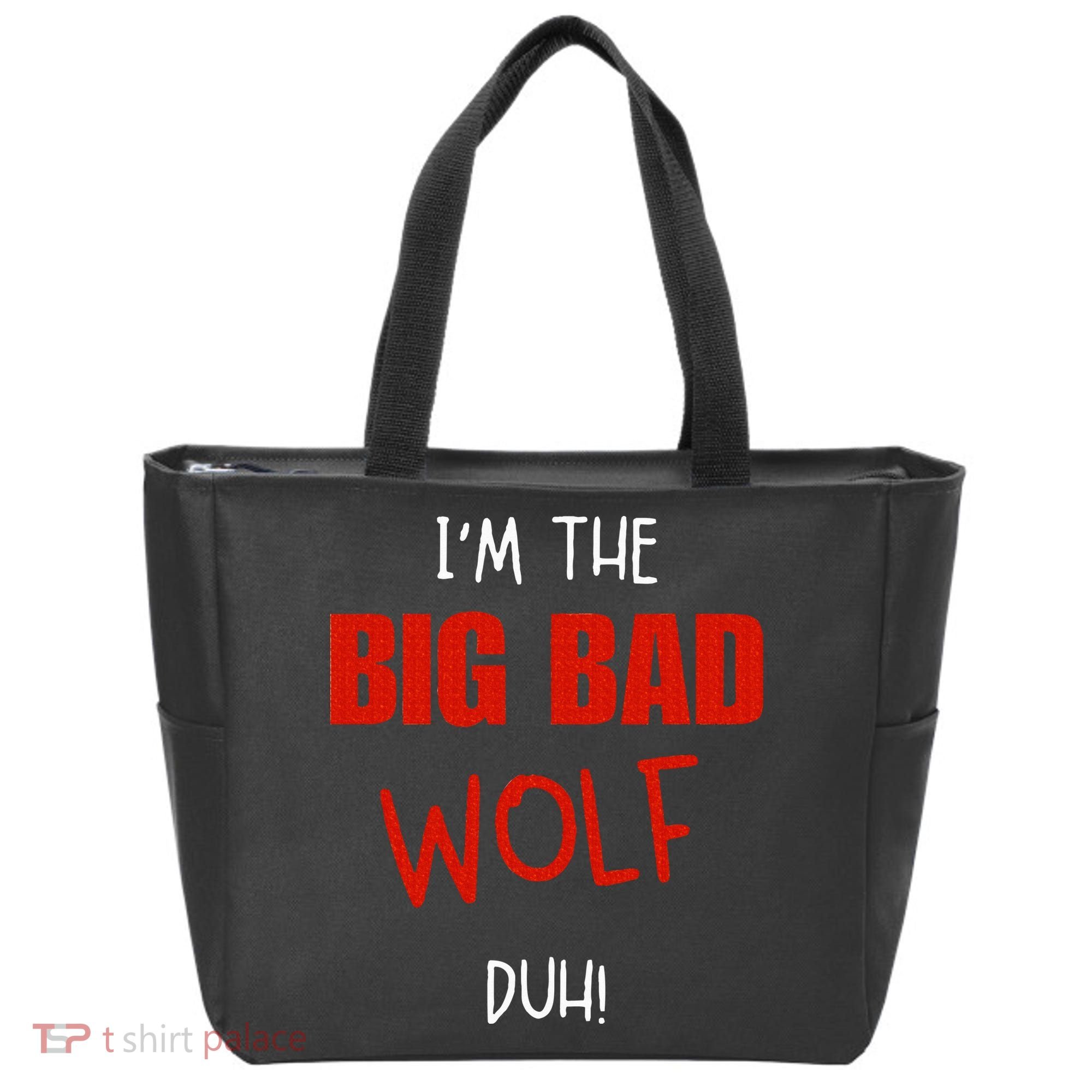 Pretend I'm a wolf costume Halloween party Tote Bag
