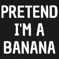 Pretend I'm A Banana Funny Lazy Halloween Costume Women's Tank Top thumb 5