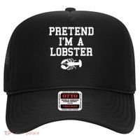 Pretend I'm A Lobster Funny Last Minute Lazy Costume Hat thumb 0