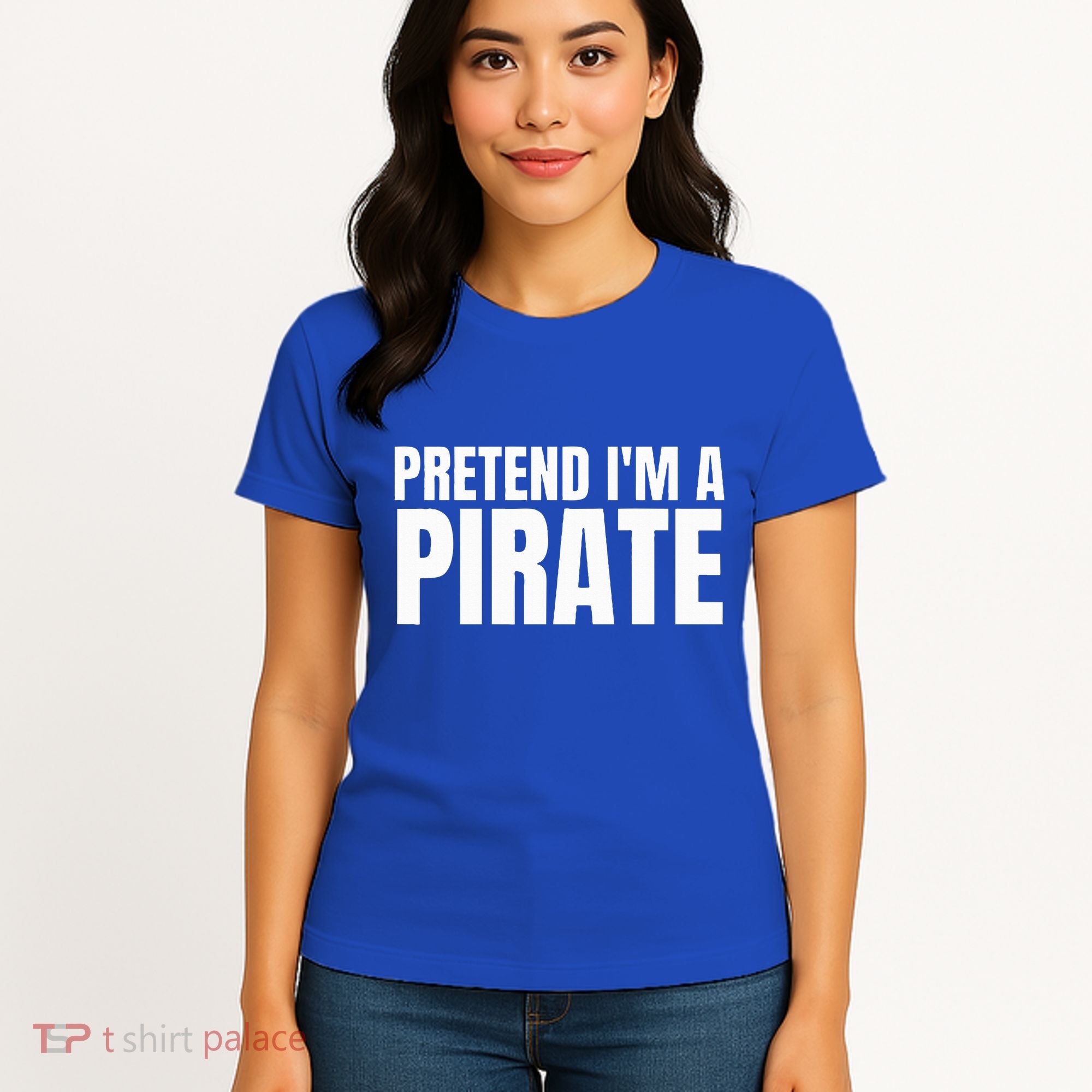 Pretend I'm A Pirate Matching Costume Women's T-Shirt