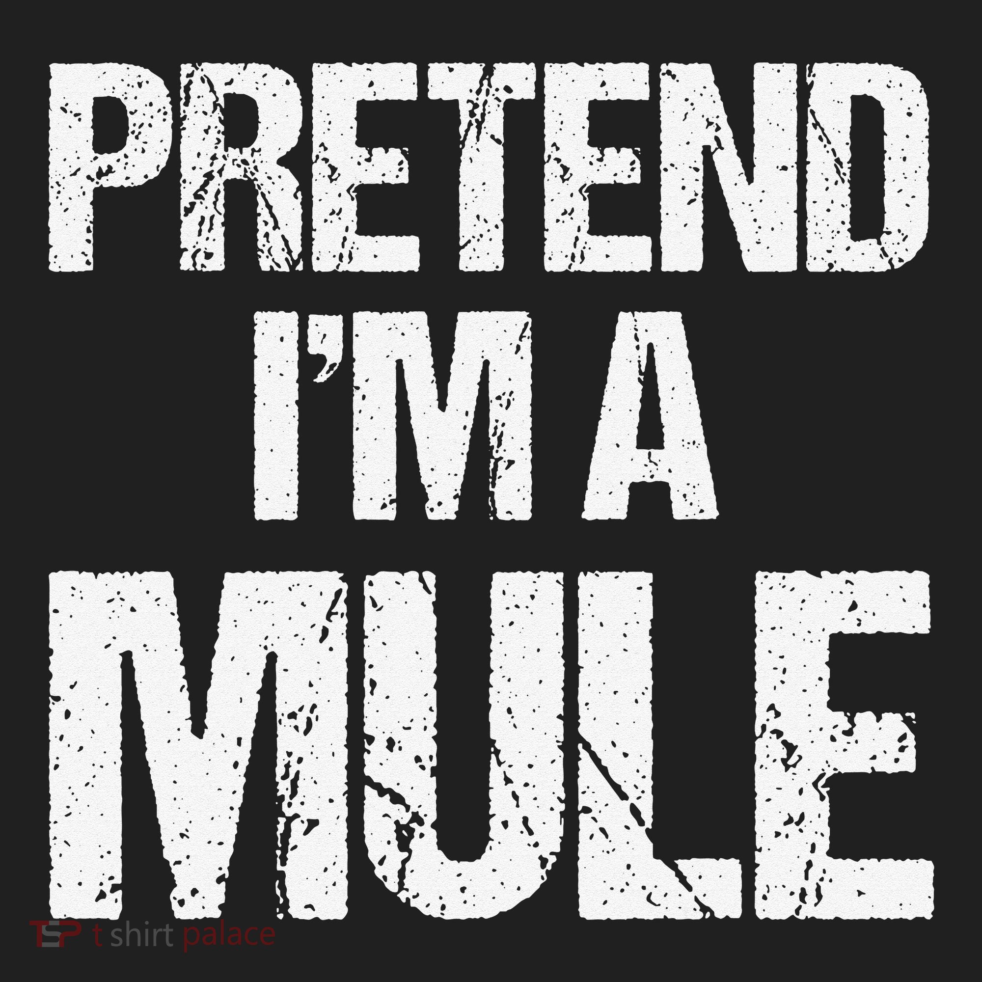 Pretend I'm a Mule Costume Funny Lazy Halloween Women's Sweatshirt