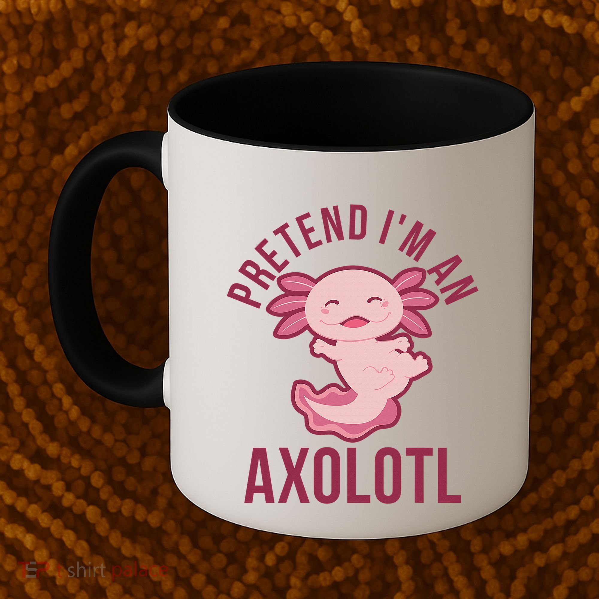 Pretend I'm An Axolotl Funny Lazy Halloween Costume  Coffee Mug