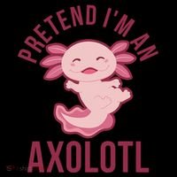 Pretend I'm An Axolotl Funny Lazy Halloween Costume  Coffee Mug thumb 5