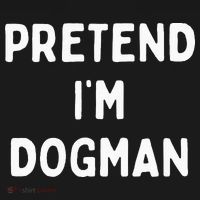 Pretend Im A Dogman Adults Halloween Costume Mousepad thumb 1