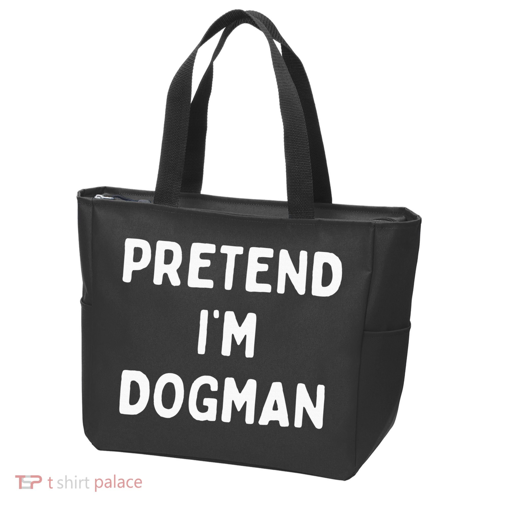 Pretend Im A Dogman Adults Halloween Costume Tote Bag