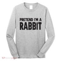 Pretend I'm A Rabbit Easy Halloween Costume Long Sleeve Shirt thumb 0