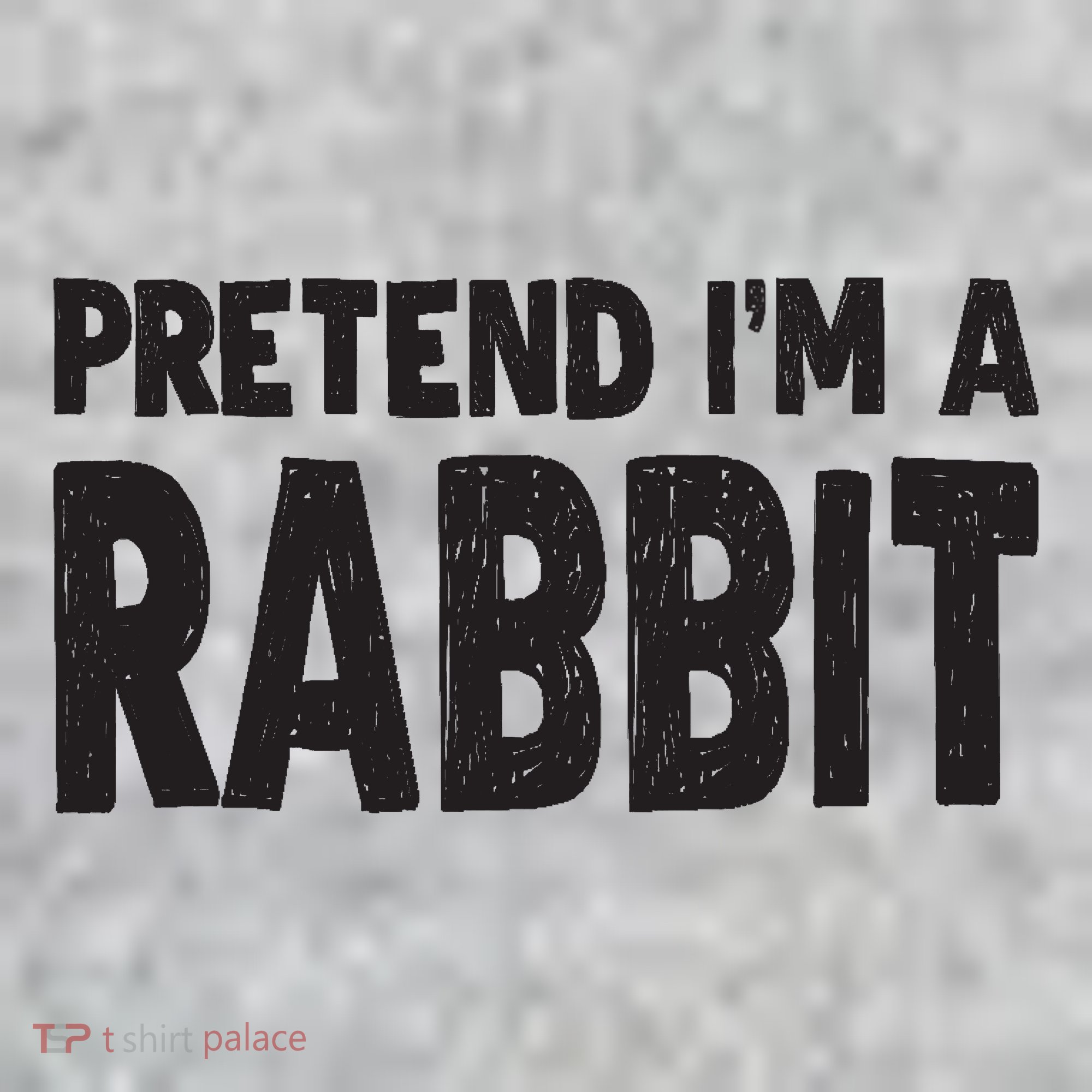 Pretend I'm A Rabbit Easy Halloween Costume Sweatshirt