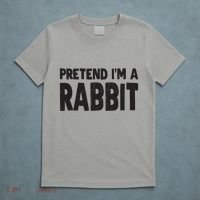 Pretend I'm A Rabbit Easy Halloween Costume T-Shirt thumb 5