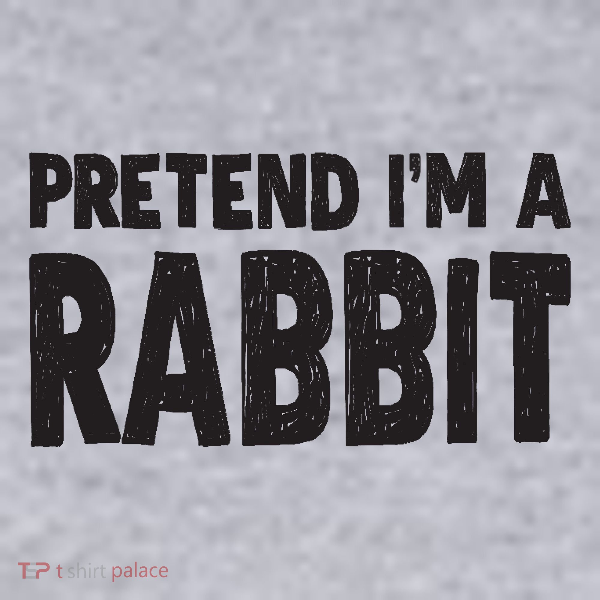 Pretend I'm A Rabbit Easy Halloween Costume Women's Sweatshirt
