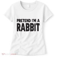 Pretend I'm A Rabbit Easy Halloween Costume Women's T-Shirt thumb 0