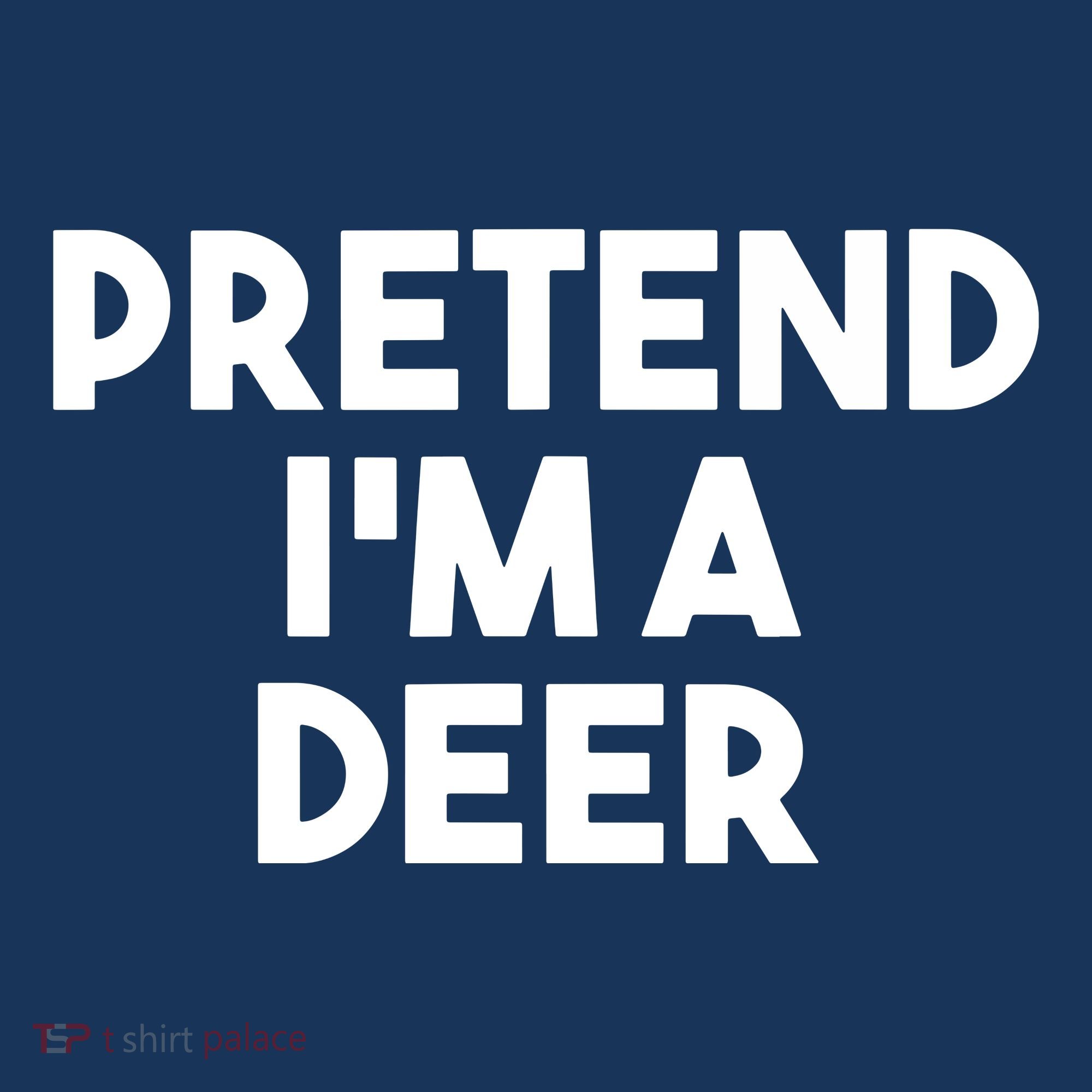 Pretend I'm A Deer Funny Lazy Deer Halloween Costume Sweatshirt