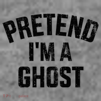 Pretend IM A Ghost Funny Lazy Easy Diy Halloween Costume Toddler Hoodie thumb 2
