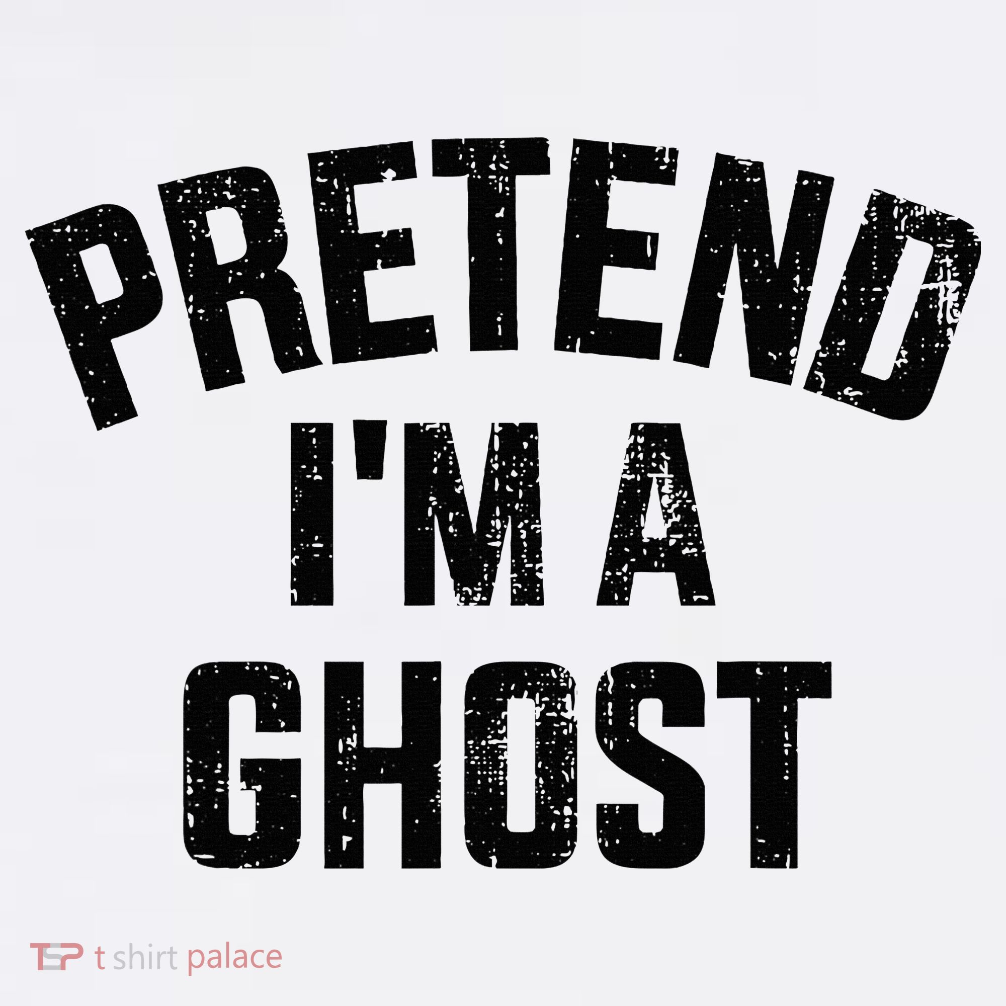 Pretend IM A Ghost Funny Lazy Easy Diy Halloween Costume Women's Tank Top